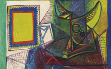Pablo Picasso (1881-1973), Nature morte au crâne de taureau
