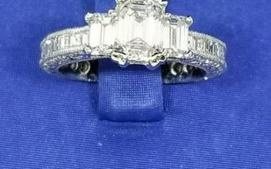 Tacori ring with a GIA certification