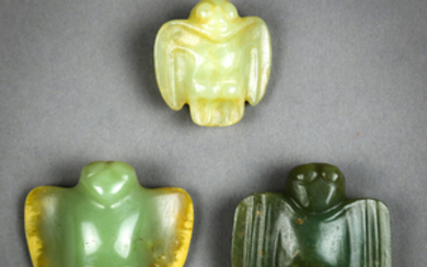 Chinese Hongshan Style Bird Form Toggles