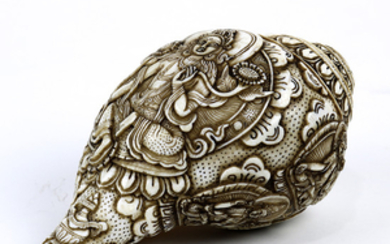 Sino-Tibetan Conch Shell, Tara