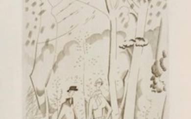 Jean Émile Laboureur (1877 1943) En forêt. 1922. B…