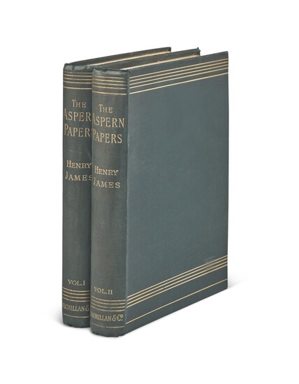 JAMES, HENRY | The Aspern Papers, Louisa Pallant, The Modern Warning. London and New York: Macmillan, 1888