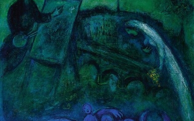 LE PONT-NEUF, Marc Chagall