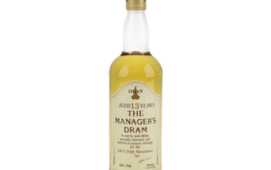 OBAN 13 YEAR OLD - THE MANAGER'S DRAM matured...