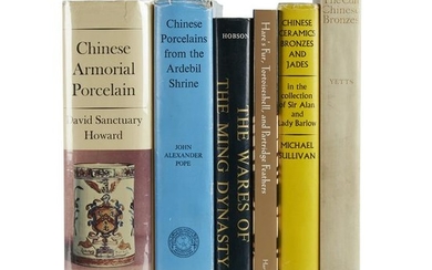 6 volumes, assorted Chinese Ceramics and Works of Art