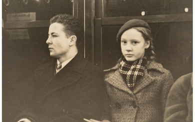 Walker Evans (1903-1975), Untitled (Subway Portrait)
