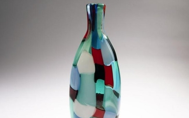 Fulvio Bianconi, 'Pezzato' vase, c. 1950