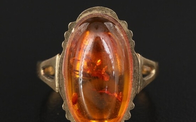 8K Amber Ring
