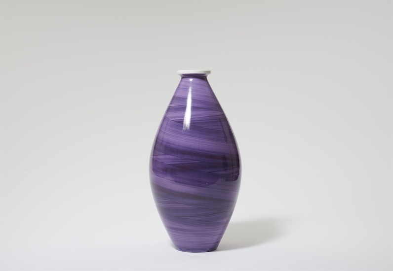 A Berlin KPM porcelain 'Kruke' vase
