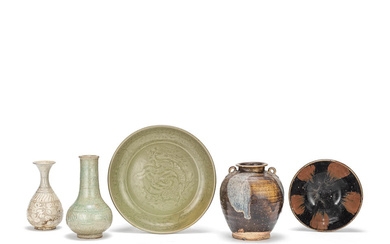 A COLLECTION OF EARLY CERAMICS Jin Dynasty (1115-1234), Tang Dynasty...