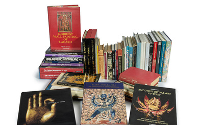 A COLLECTION OF REFERENCE BOOKS ON TIBETAN ART