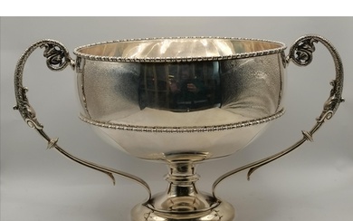A George V silver twin-handled trophy cup by Cooper Brothers...