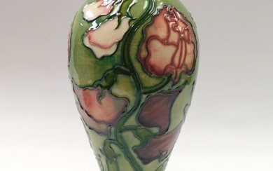 A Moorcroft ,Sweet Pea vase designed by Sally Tuffin for...
