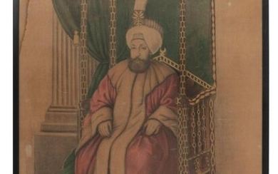 A PORTRAIT OF AN OTTOMAN SULTAN, EARLY 19TH C.