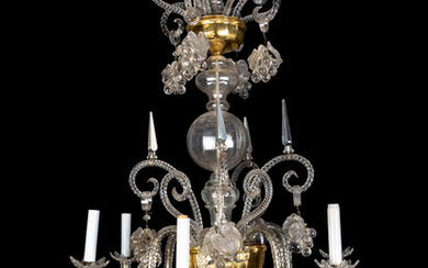 A Venetian Glass Chandelier