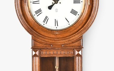 A Waterbury Regulator No. 66 hanging clock