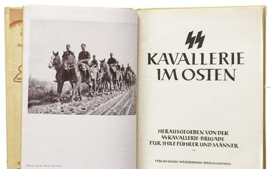 A photo book "SS Cavalry in the East"
