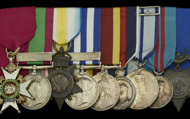A fine ‘Mekran Expedition 1898’ C.B. group of nine awarded to Colonel...