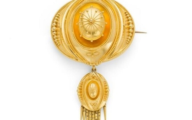 A late 19th century brooch