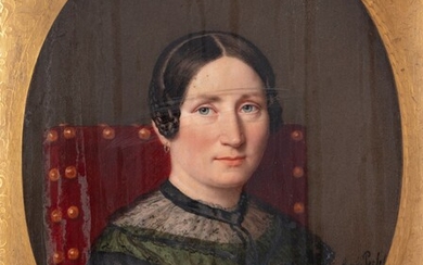 Aimée PERLET (c.1798-1854) Portrait de femme... - Lot 37 - L'Huillier & Associés