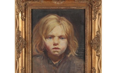 American School (Early 20th Century), Portrait of a Young Urchin
