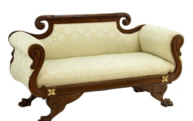 An Empire Style Settee.