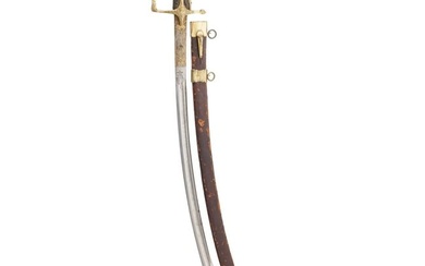 An officer's sabre, mid-18th century