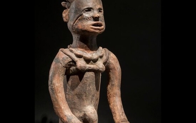 Ancestor statue - Terracotta - Ntekpe - Igbo - Nigeria