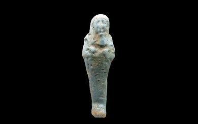 Ancient Egyptian Faience Shabti (No Reserve Price)