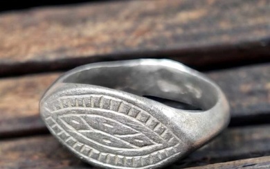 Ancient Roman, Republic Silver Ring