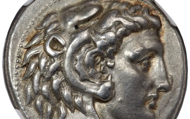 Ancients: , MACEDONIAN KINGDOM. Alexander III the Great (336-323 BC). AR tetradrachm (26mm, 16.83 gm, 11h). NGC Choice VF 5/5 - 4/5, Fine ...