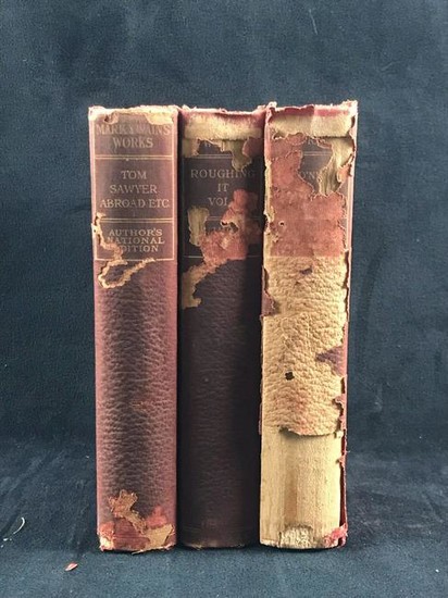 Antique Mark Twain Authorized Hardcover Editions
