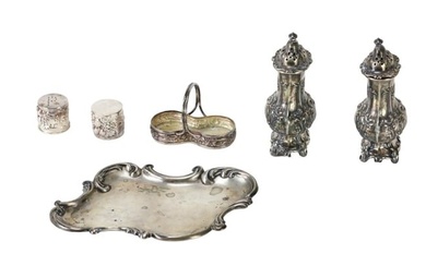 Antique Sterling Silver Table Top Pieces