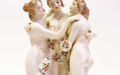 Antonio Canova (After) The Three Graces, Figurine Group