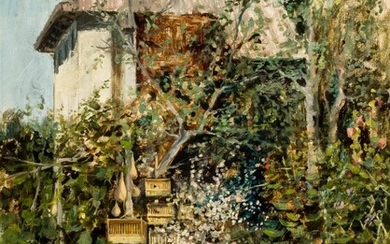 Antonio Gomar. House with bird cases