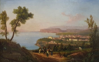 Artista della scuola di Posillipo, prima metà del XIX secolo - Sorrento