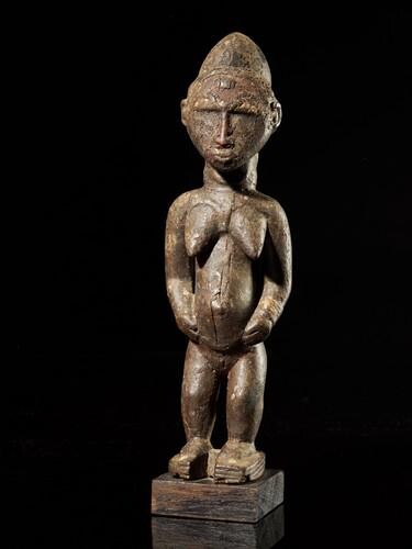 Asie Usu Bush Spirit Figure, Baule People, Ivory Coast