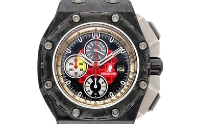 Audemars Piguet Reference 26290IO.OO.A001VE.01 Royal Oak Offshore Grand Prix | A limited edition carbon fiber and titanium chronograph wristwatch with date, Circa 2010