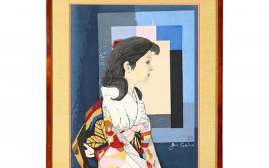 Ayako Wearing Kimono by Sekino Jun'ichiro (Japanese, 1915-1988)
