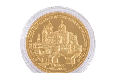 BRD/GOLD - 100 Euro GOLD fein, UNESCO: Trier 2009-A