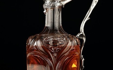 Baccarat - Decanter - .950 silver