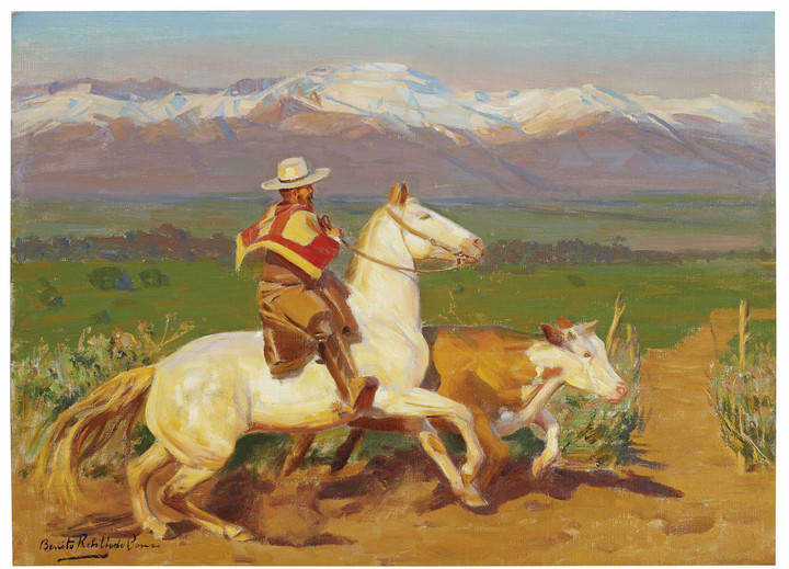 Benito Rebolledo Correa (Chilean, 1881-1964), El Huaso