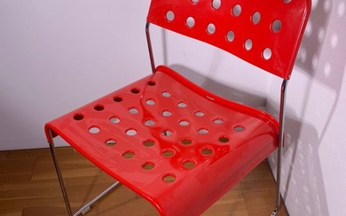 Bieffeplast - Rodney Kinsman - Chair - omstak - Metal, enamelled metal