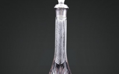 Bottle - Crystal, Silver