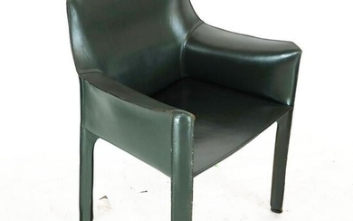 CAB Leather Chair by Mario Bellini