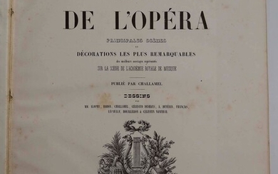 CHALLAMEL. Album de l'Opéra principales scènes... - Lot 37 - Ader