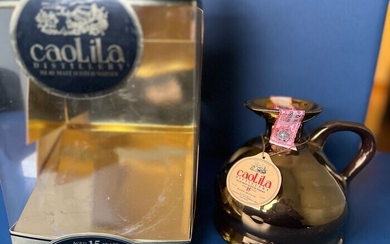 Caol Ila 15 years old Gold Plated 22kt - Original bottling - b. 1980s - 75cl