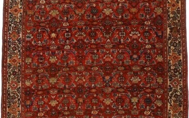 Carpet, Malayer - Antik - Natural Colors - Handspan - Wool on cotton - Early 20th century