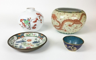 Chinese & Japanese Porcelain & Cloisonne