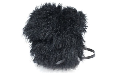 Christian Dior - sac à dos cannage fourrure Backpack